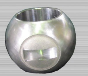 ボールバルブ内部球体